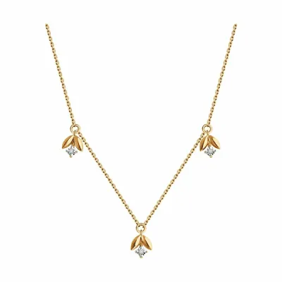 Колье с бриллиантами из золота